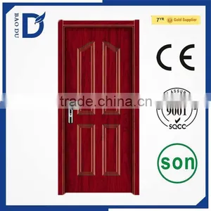 2016 Standard Size Cold Steel Door Panel American Style Entry Doors thumbnail-6