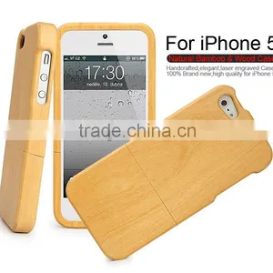 Natural Eco-life Style Wood Phone Case For Iphone 5 Case. thumbnail-3