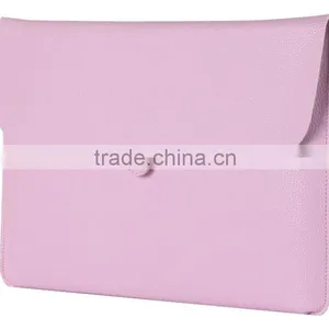Ultra Slim & Lightweight Laptop Leather Sleeve Bag For Macbook, Carrying Bag Handbag for Macbook thumbnail-6