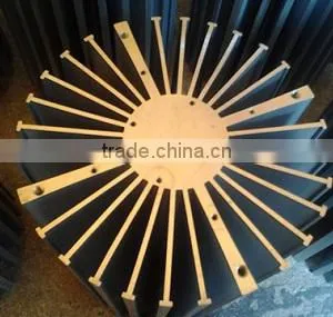 Aluminum 6 Extruded Sunflower Type Radial Heatsink thumbnail-1