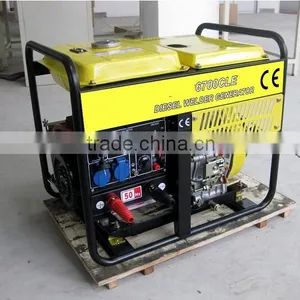 50HZ 60HZ 200A Diesel Welding Generator Open Frame Type 188F thumbnail-1