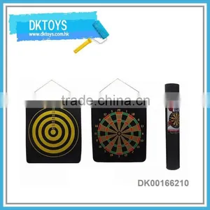 17 Inch Soft Magnetic Toy Dart Board Bristle Dartboard With 6 Darts thumbnail-1