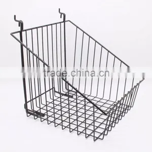 Iron Wire Fruit Basket Chrome Finish thumbnail-2