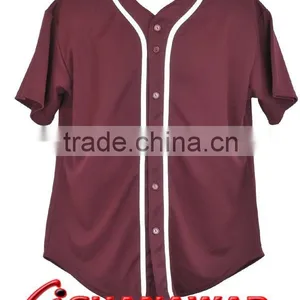 Sublimation Arm and Black Body Baseball Jersey thumbnail-3
