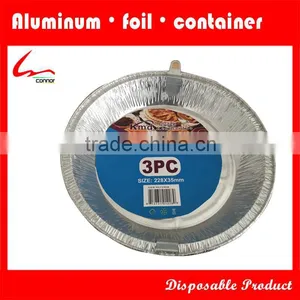Aluminum Foil Disposable Round Pizza Pan thumbnail-1