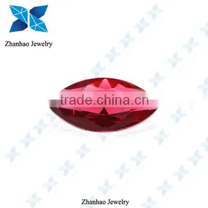 Hot Selling Charming Decorative Pink Marquise Cut Glass Gems thumbnail-1