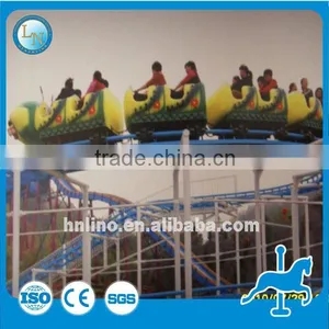 Amusement Park Electric Train Toy Cheap Worm Roller Coaster/worm Train Ride for Sale thumbnail-5