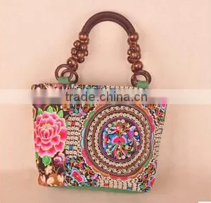 2016 New Design China Tribal Woman Embroidery Beaded Handbag thumbnail-2