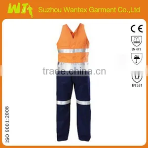 2016 New Product Workwear Uniform Engineering Uniform Workwear no Sleeves Safety Overall thumbnail-1