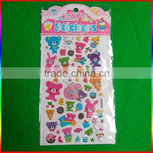 Bears 3D Puffy Stickers Lovely thumbnail-1