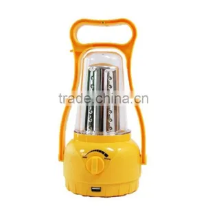 Plastic Solar Lantern With Solar Phone Charger thumbnail-2