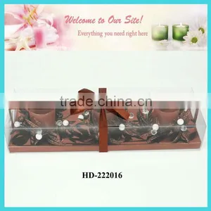 Fashion Flower Shaped Rings With Tealight Candle for Gift thumbnail-1