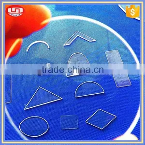 Round Flat Clear Quartz Glass Plate for Sale thumbnail-6