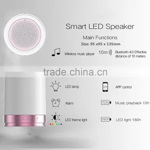 High Quality Unique Bluetooth Speaker With LED Light in Cheap Price thumbnail-5
