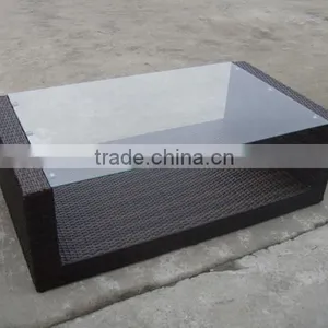 4Pcs Garden Sofa Furniture Rattan With Aluminium Frame thumbnail-6