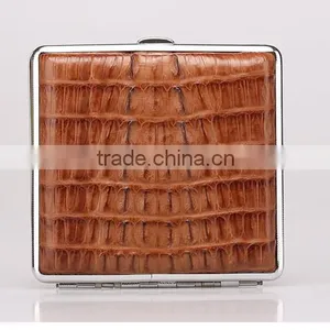 Crocodile Leather Cigarette Cases Wholesale Cigarette Cases Diy Cigarette Case thumbnail-2
