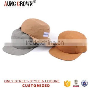 New Custom 5 Panel Suede Cap thumbnail-2