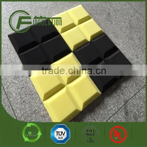 High Density Fireproof Flat PU Acoustic Foam Panels thumbnail-2