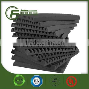 Fireproofing PU Foam Wedge Shape Acoustic Insulation Foam thumbnail-2