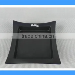 DCA009156 Cheap Price Black Melamine Square Ashtray,cigarette Plastic Ashtray thumbnail-2
