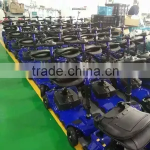 Lead Acid Folding Mobility Disabled Scooter With CE Approval/silla de Ruedas Electrica Scooter thumbnail-4