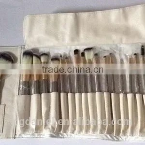 18pcs Rose Gold Ferrule Fashion Bag Makeup Brush Set thumbnail-2