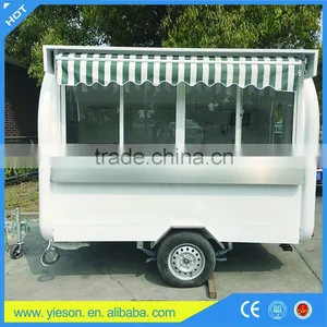 Small or Big Wheels Fast Food Carts Kiosk/food Selling Car/food Street Kiosk for Salefood Truck thumbnail-1