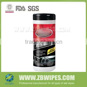 Non Alcohol Car Protectant Wipes Canister Packing thumbnail-1