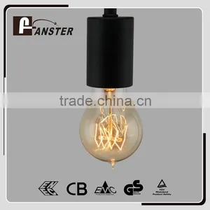 40W E26 110V 220V Vintage Edison Bulb Light A60 B22 E27 Carbon Filament Edison Bulbs thumbnail-1
