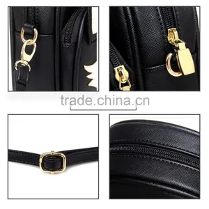 Hot Women's Fashion PU Leather Cute Cartoon Fox Face Shoulder Bag,Crossbody Bag thumbnail-6