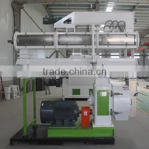 ISO9001/CE Poultry Feed Manufacturing Machine & Complete Feed Machine Line&1-10T/H Feed Pellet Machine thumbnail-2