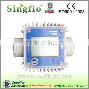 Hot Sale 10-120lpm Inline Turbine Battery Water Flow Meter thumbnail-4