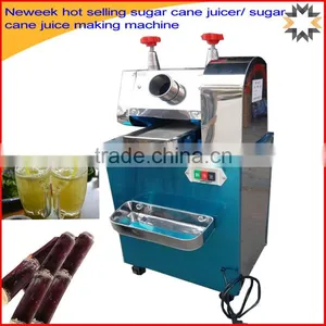 Neweek Hot Selling Electric Sugar Cane Juicer/ Sugar Cane Juice Making Machine thumbnail-1