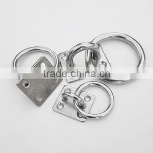 Stainless Steel Square Eye Plate With Ring thumbnail-1