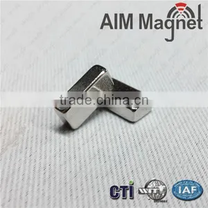 N42 1 " x 1/2 " x 1/2 " Neodymium Magnet thumbnail-4