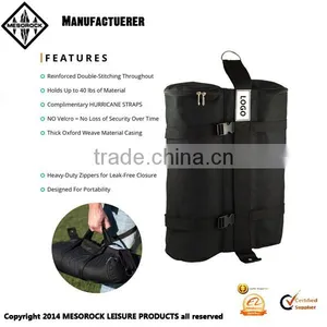 Set of 4 LARGE Canopy Weight Bags - FREE Hurricane Straps - Heavy Duty thumbnail-2