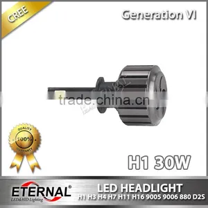Universal Size LED Headlight Bulb Replacement H1 H3 H4 H7 H11 H13 9005 9006 880 D2S Car Automotive Led Headlight Bulb Kit thumbnail-2