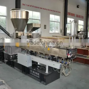 Small Lab Plastic Pellets Filler Pet Masterbatch Granules Twin Screw Extruder thumbnail-2