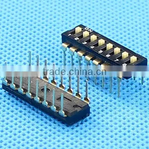 2~12 Position Black Colour Ic Type Tri-State DIP Switch thumbnail-4