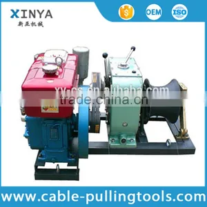 Manufacturer 5 Ton Diesel Engine Powered Hoisting Winch thumbnail-1