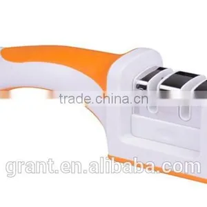 Deluxe Kitchen Knife Sharpener With Soft Grip Handle thumbnail-3