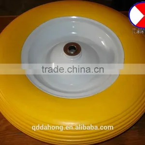PU Foaming Rubber Wheel Size 400-8,16*400-8tire Wheels thumbnail-2