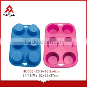 Hot Selling 12 Cups Silicone Cake Baking Tray thumbnail-1