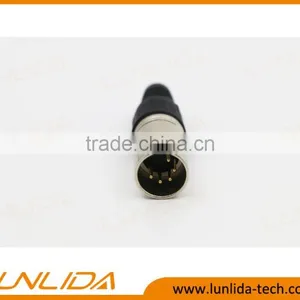 5 Golden Pins Male XLR Connector for Enail-Nickel thumbnail-2