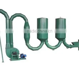 Industrial Rotary Drum Dryer 9.5' x 48', Set up for Drying Sawdust thumbnail-2