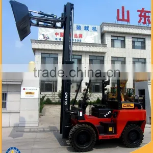 4.0T Diesel Engine Forklift, 4x4 Forklift Loader, Farm Tractor thumbnail-1