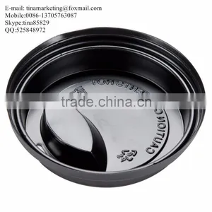Choice 10, 12, 16, and 20 Oz. Black Hot Paper Cup Travel Lid/ Plastic Coffee Cup Lid thumbnail-4
