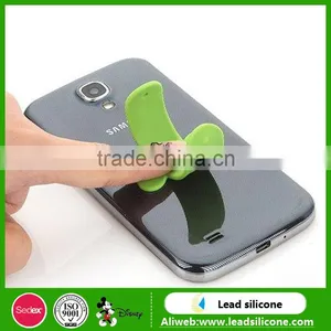 Silicone Mobile Phone Stand / Practical Silicone Phone Holder thumbnail-3