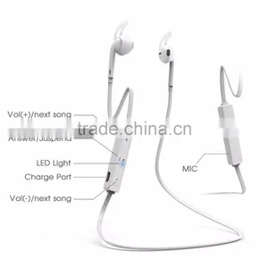 4.1 Stero Wireless Bluetooth Sport Earphone, Smart Vehicle-mounted Mobile Phone Headset With Voice Answered Function thumbnail-4