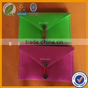 Wool Felt Pencil Pouch, Zipper Wool Felt Pencile Box, Woll Felt Pencil Bag Shijiazhuang Manufacturer thumbnail-1